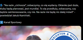 DZIEJE SIĘ! Jakub Kamiński na celowniku... KLUBU Z PREMIER LEAGUE!